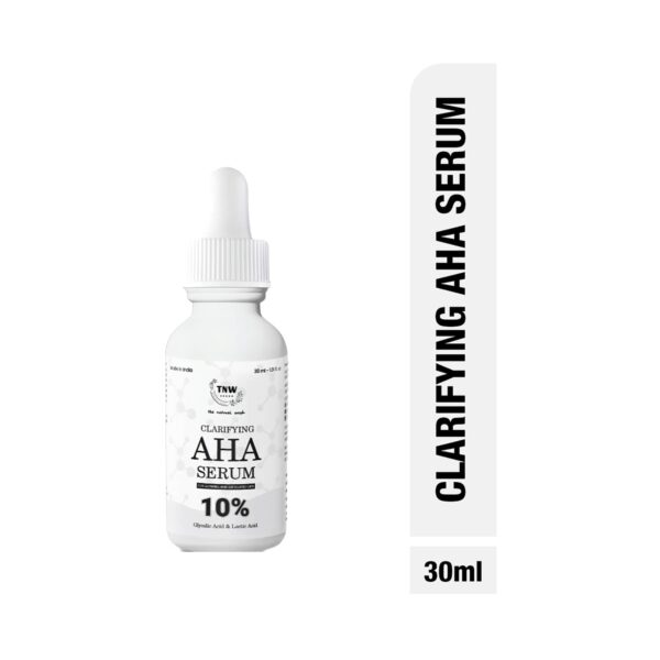 TNW The Natural Wash Clarifying AHA Serum With Glycolic Acid And Lactic Acid (30ml) - TNW The Natural Wash