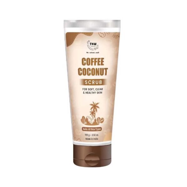 TNW The Natural Wash Coffee Coconut Scrub and De Tan Face Pack Combo - TNW The Natural Wash