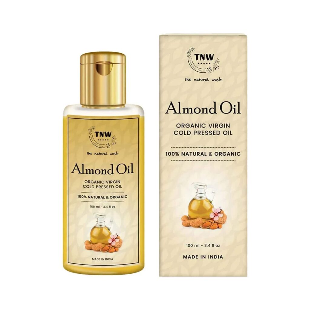 TNW The Natural Wash Cold Pressed Virgin Almond Oil (100ml) - TNW The Natural Wash