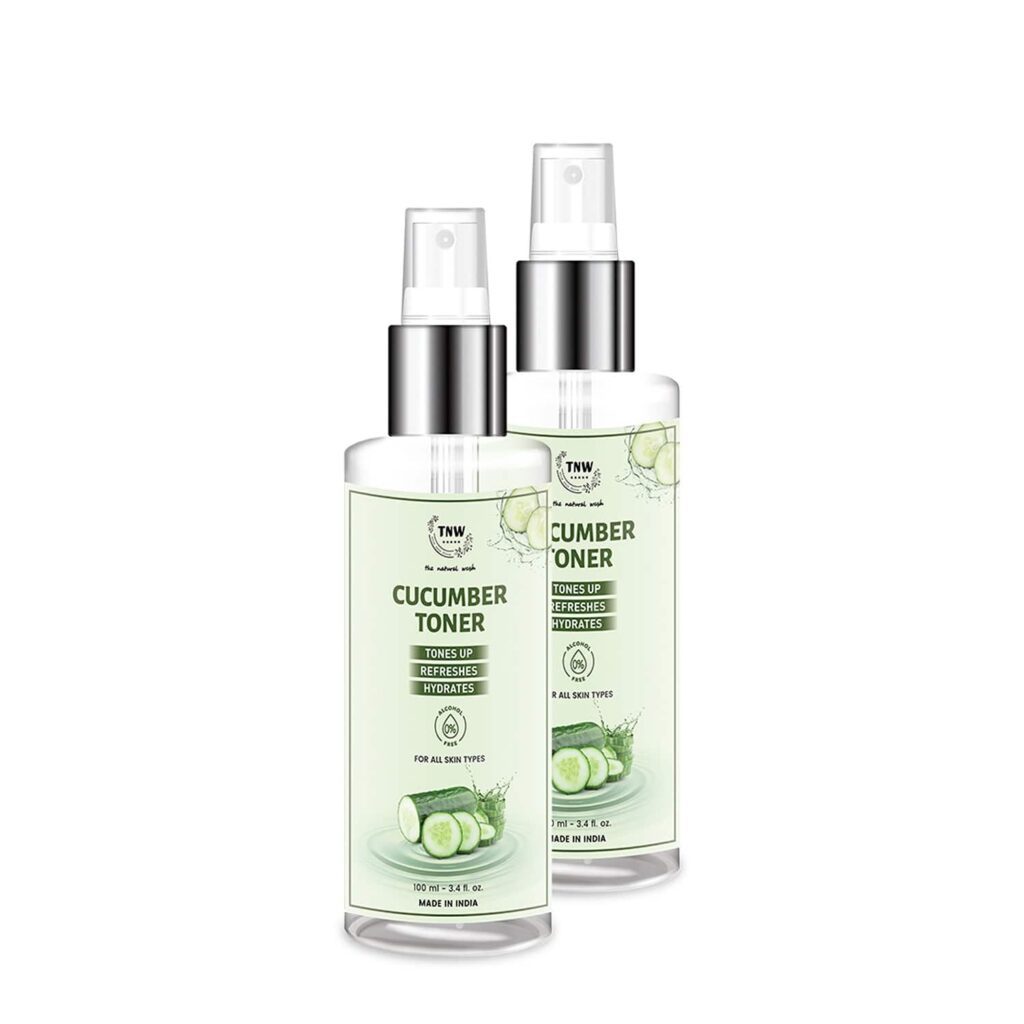 TNW The Natural Wash Cucumber Toner Pack of 2 Combo - TNW The Natural Wash