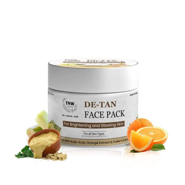 TNW The Natural Wash De Tan Face Pack and Rose Water Combo - TNW The Natural Wash
