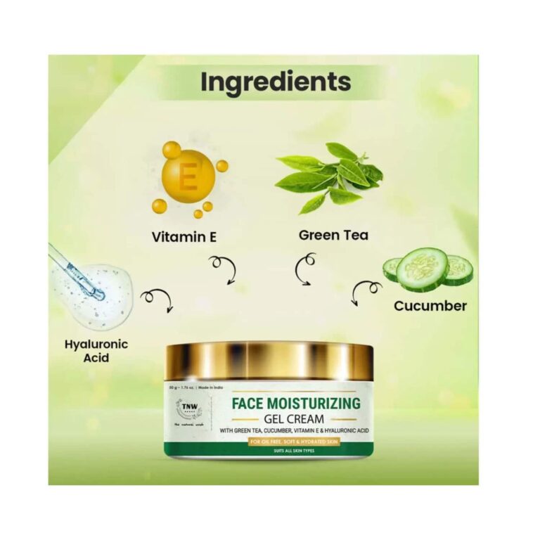 TNW The Natural Wash Face Moisturising Gel Cream (50g) - TNW The Natural Wash