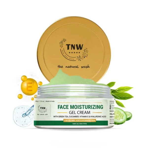 TNW The Natural Wash Face Moisturising Gel Cream (50g) - TNW The Natural Wash