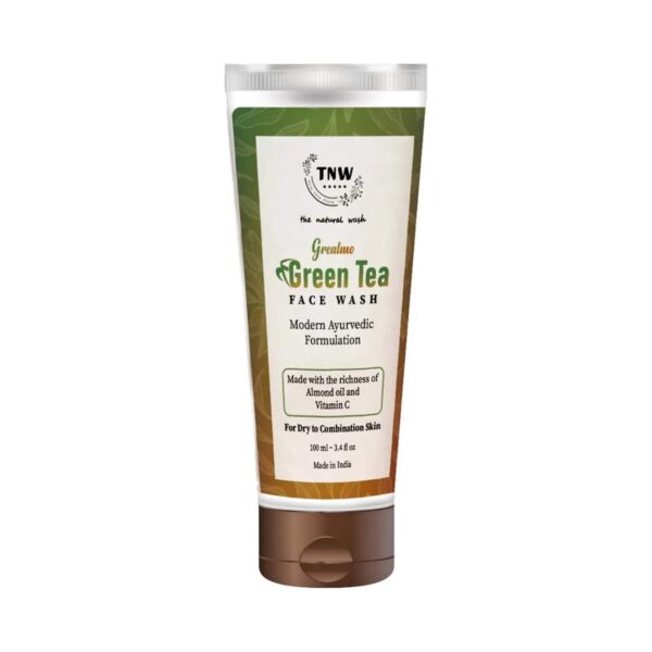 TNW - The Natural Wash Green Tea Face Wash and Hyaluronic Acid Toner Combo - TNW The Natural Wash