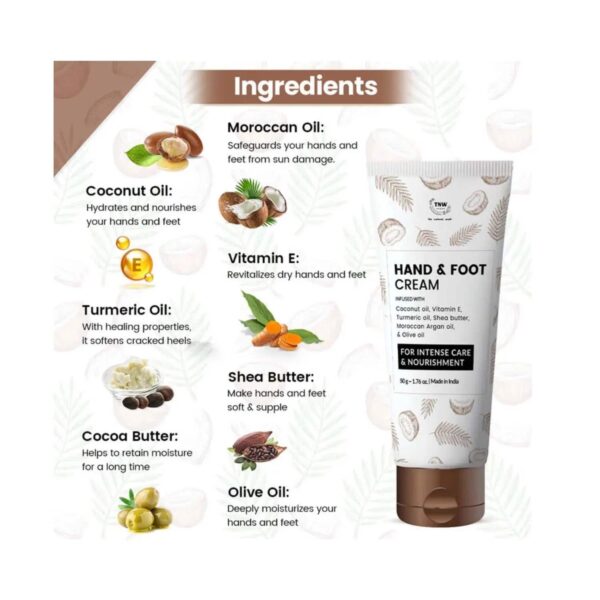 TNW The Natural Wash Hand & Foot Cream (50g) - TNW The Natural Wash