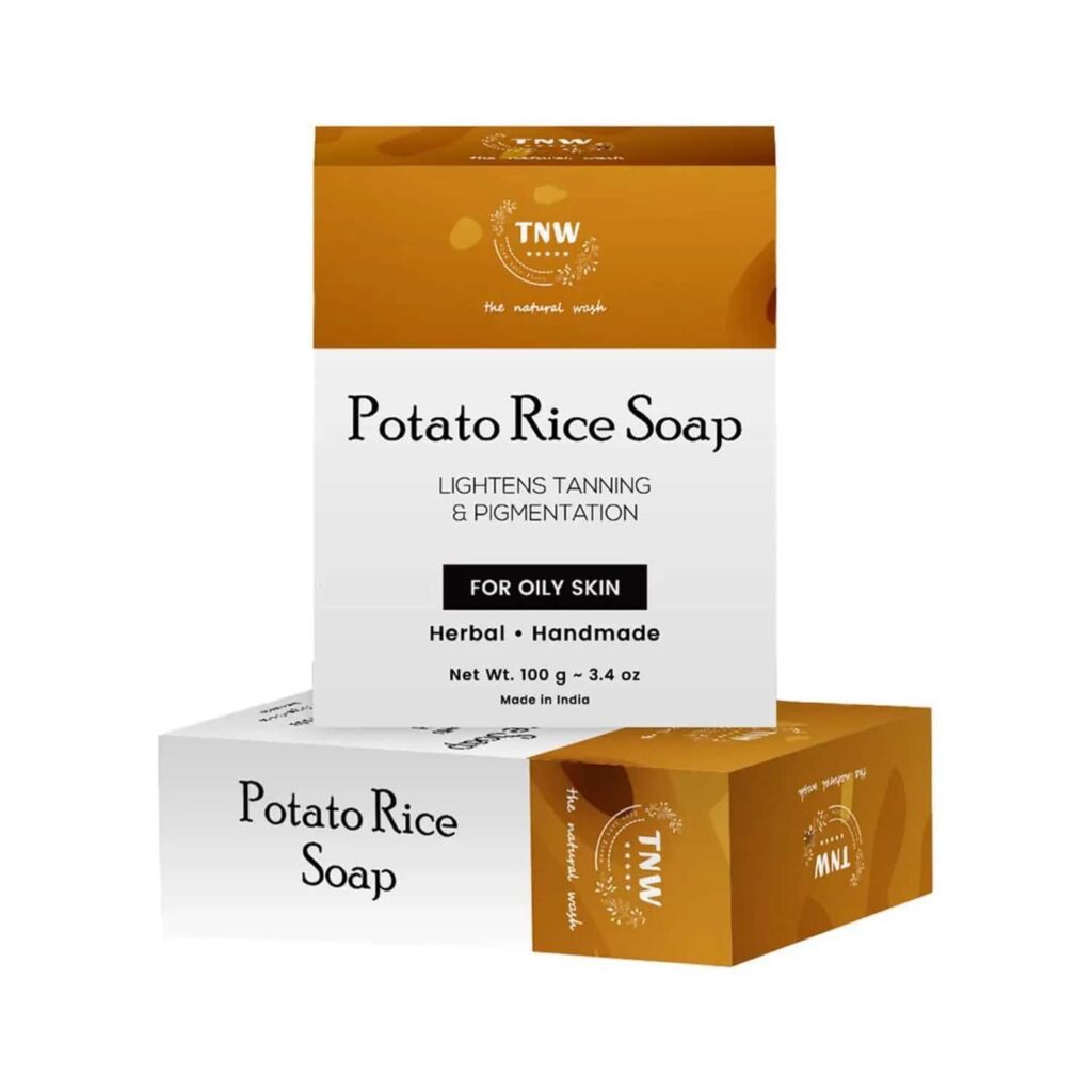 TNW The Natural Wash Handmade Potato Rice Soap (100g) - TNW The Natural Wash