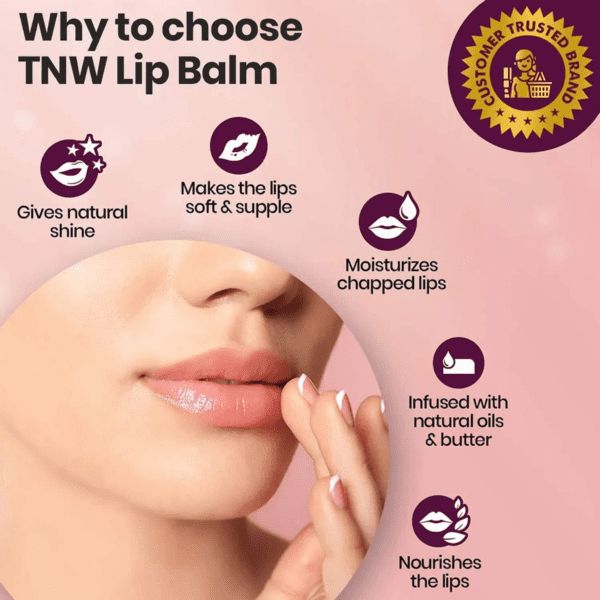 TNW The Natural Wash Herbal Beetroot Lip Balm (5g) - TNW The Natural Wash