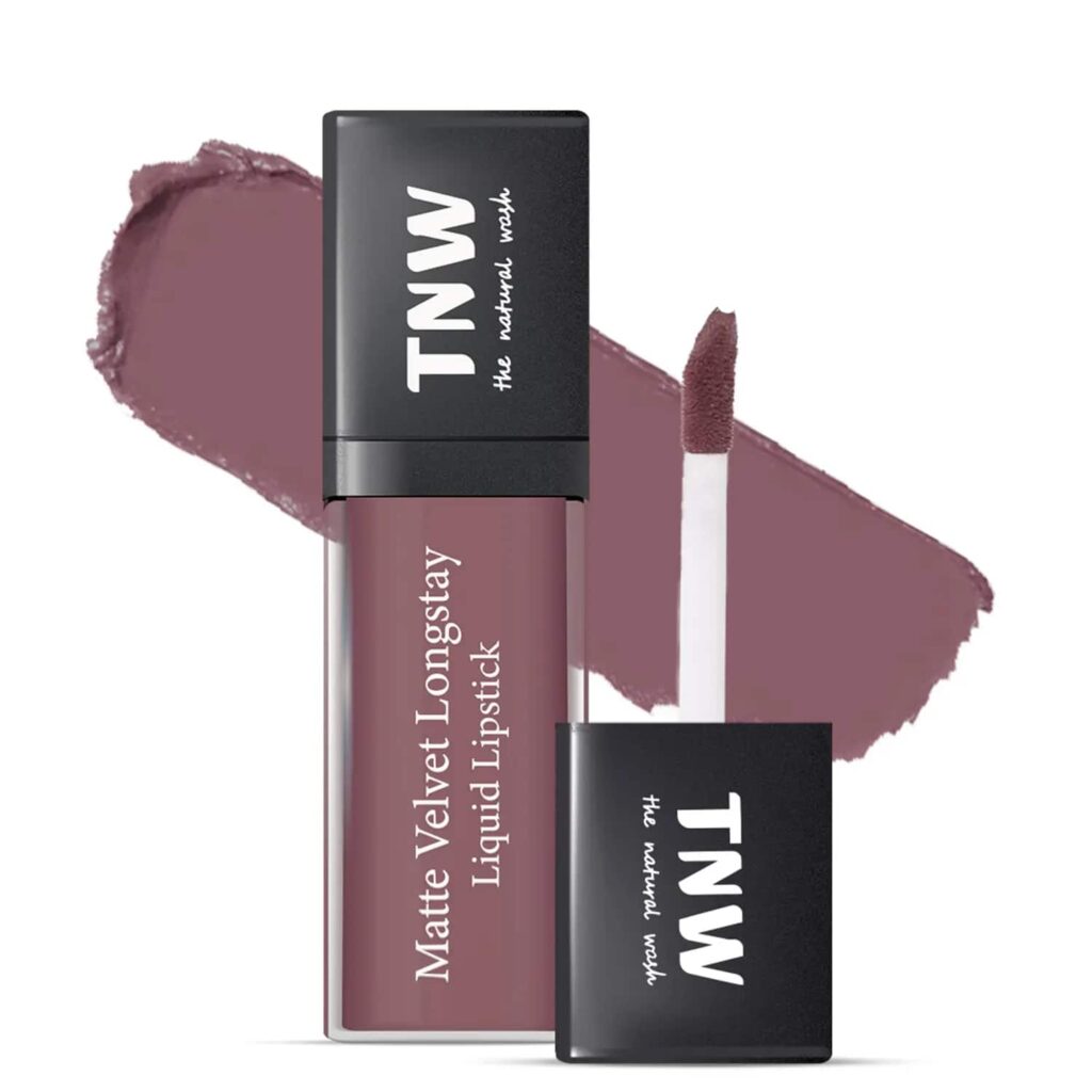 TNW The Natural Wash Matte Velvet Longstay Liquid Lipstick - Plumberry (5ml) - TNW The Natural Wash