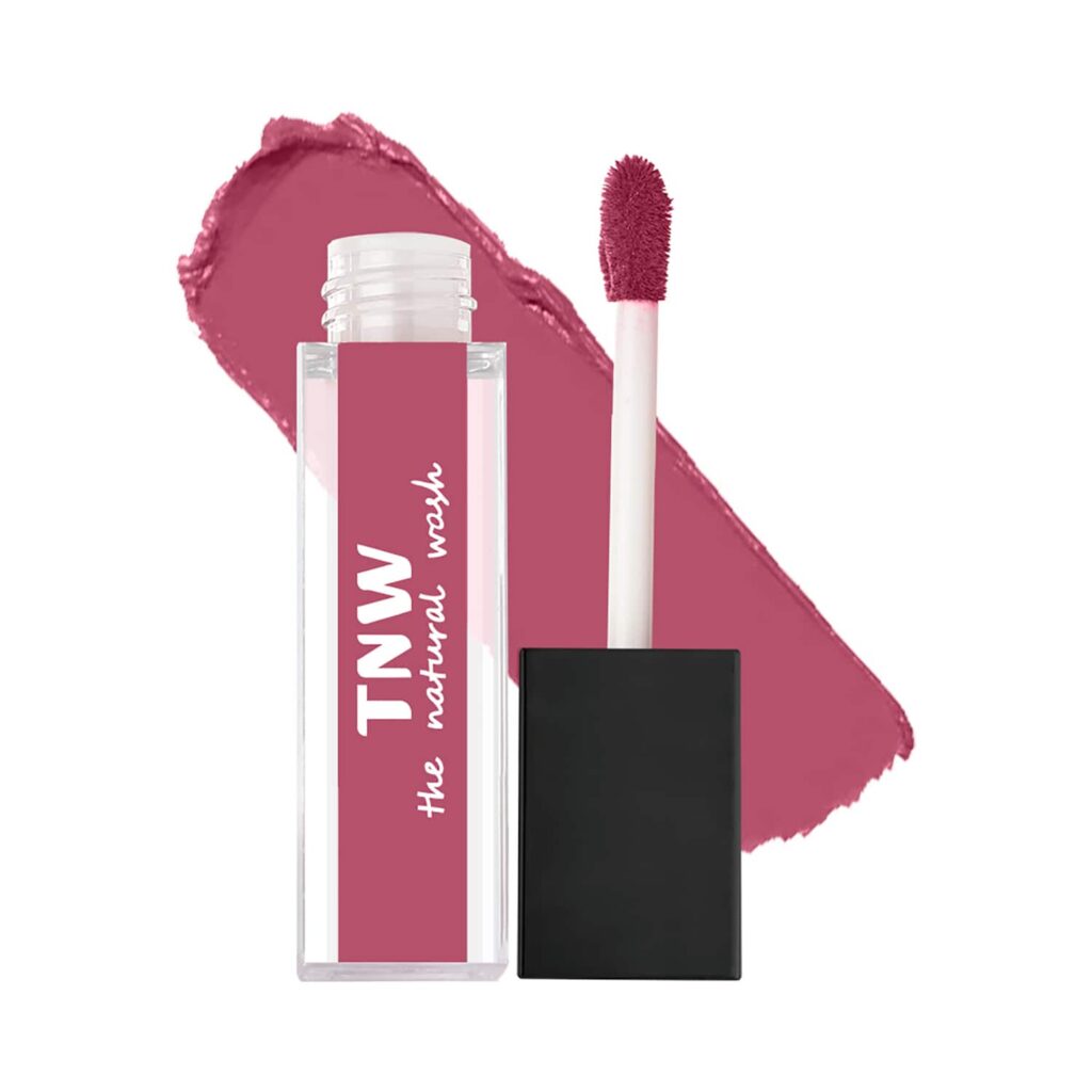 TNW The Natural Wash Matte Velvet Longstay Mini Liquid Lipstick - 07 Berry Much (1.2ml) - TNW The Natural Wash