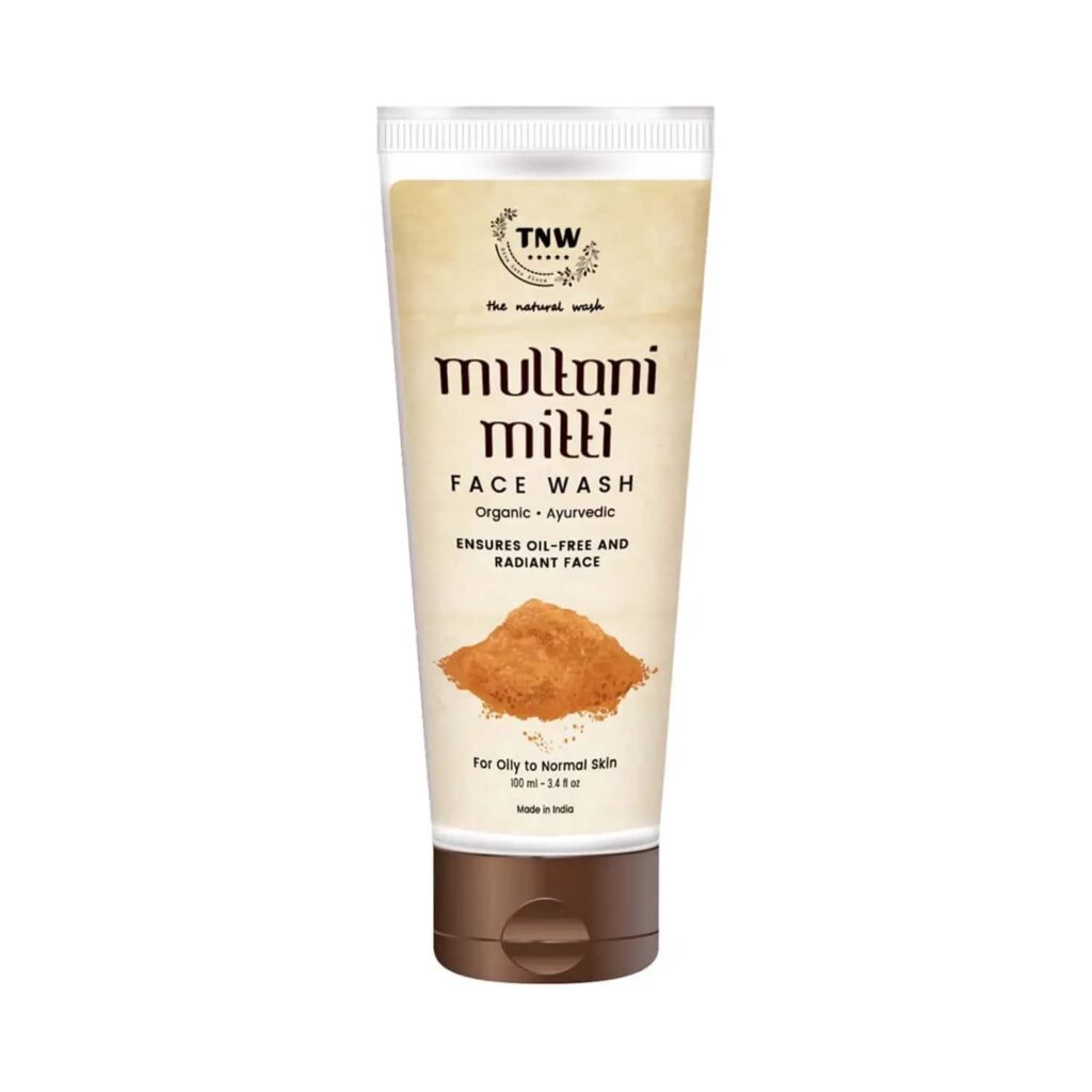 TNW The Natural Wash Multani Mitti Face Wash (100ml) - TNW The Natural Wash