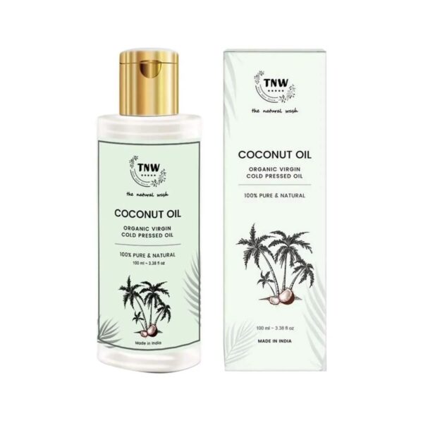 TNW - The Natural Wash Neem Wood Comb and Coconut Oil Combo - TNW The Natural Wash