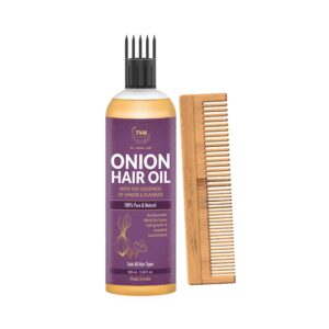 TNW - The Natural Wash Onion Hair Oil and Neem Wood Combo - TNW The Natural Wash