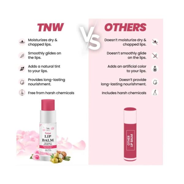 TNW The Natural Wash Rose Tinted Lip Balm (6g) - TNW The Natural Wash