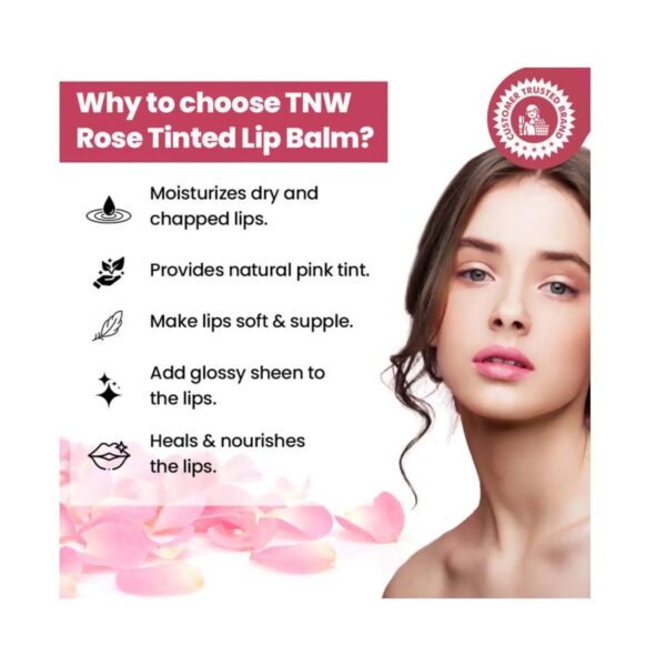 TNW The Natural Wash Rose Tinted Lip Balm (6g) - TNW The Natural Wash