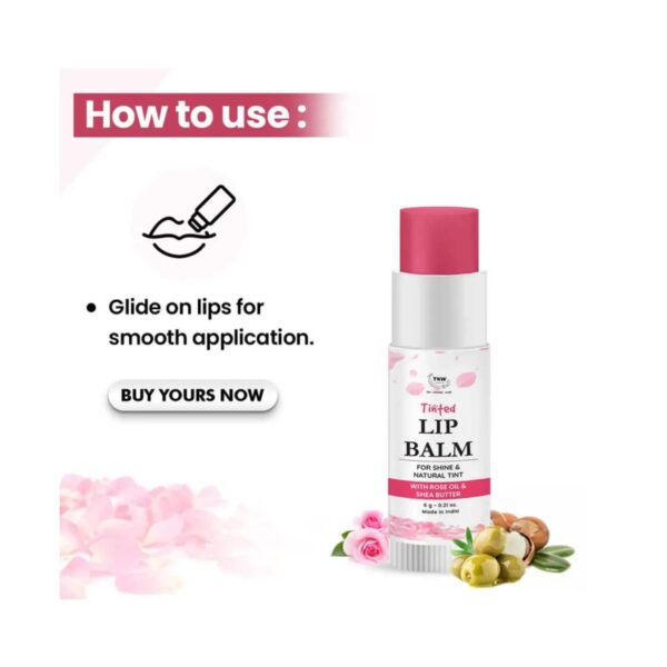 TNW The Natural Wash Rose Tinted Lip Balm (6g) - TNW The Natural Wash