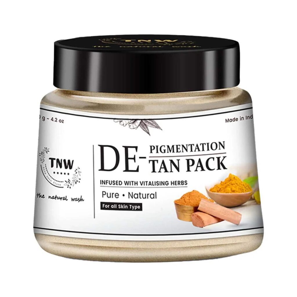 TNW The Natural Wash Skinfix Ayurvedic D-Tan & D-Pigmentation Pack (125g) - TNW The Natural Wash