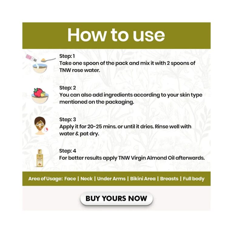 TNW The Natural Wash Skinfix Ayurvedic D-Tan & D-Pigmentation Pack (125g) - TNW The Natural Wash