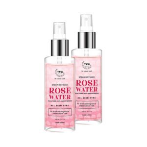 TNW - The Natural Wash Steam Distilled Rose Water Pack of 2 Combo - TNW The Natural Wash