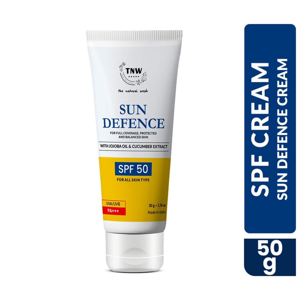 TNW The Natural Wash Sun Defence SPF 50 Cream (50g) - TNW The Natural Wash