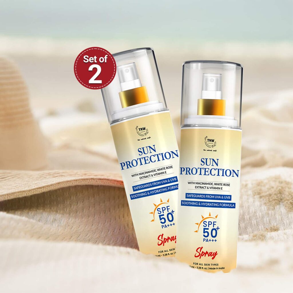 TNW - The Natural Wash Sun Protection SPF 50 Spray Pack of 2 Combo - TNW The Natural Wash