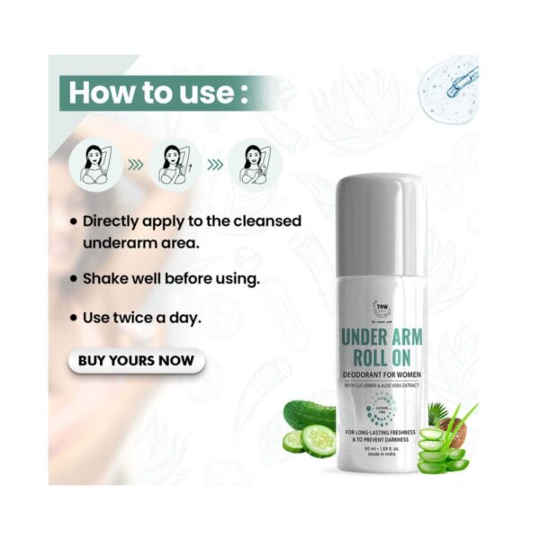 TNW The Natural Wash Under Arm Roll On Mist (50ml) - TNW The Natural Wash