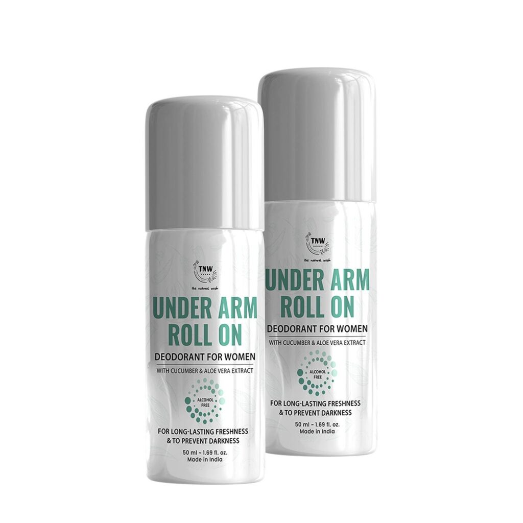 TNW The Natural Wash Under Arm Roll On (Women) Pack of 2 Combo - TNW The Natural Wash