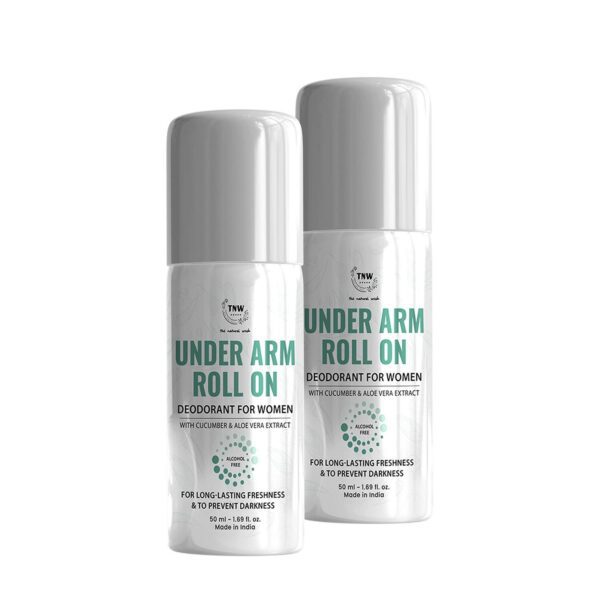 TNW The Natural Wash Under Arm Roll On (Women) Pack of 2 Combo - TNW The Natural Wash