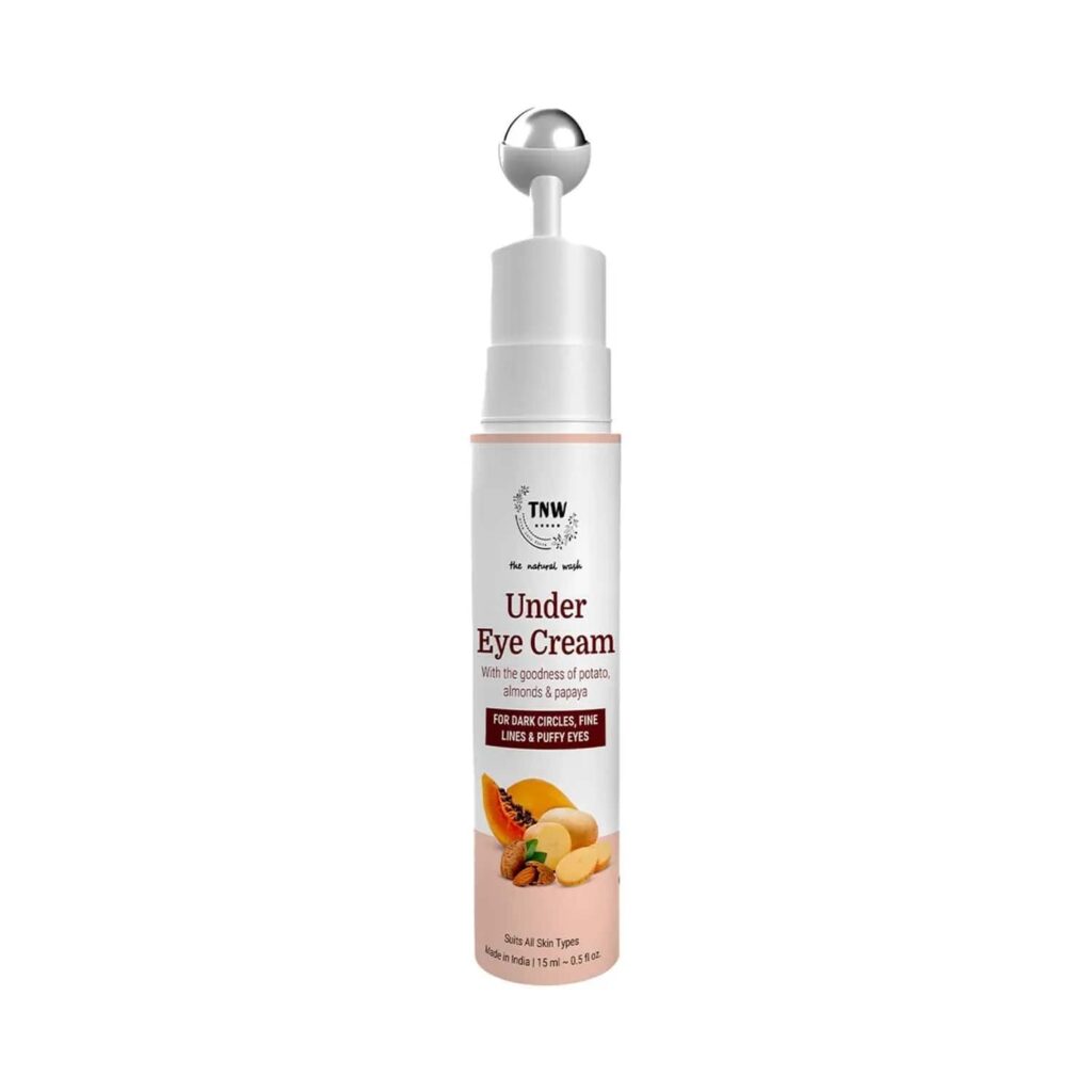 TNW The Natural Wash Under Eye Cream with Cooling Massage Roller (15ml) - TNW The Natural Wash