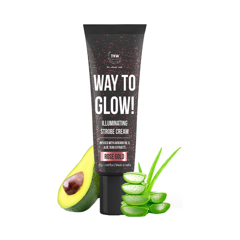 TNW The Natural Wash Way To Glow! Illuminating Strobe Cream - 01 Rose Gold (25g) - TNW The Natural Wash