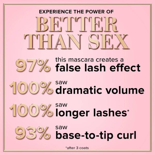 Too Faced Better Than Sex Mascara - Black (8ml) - Too Faced