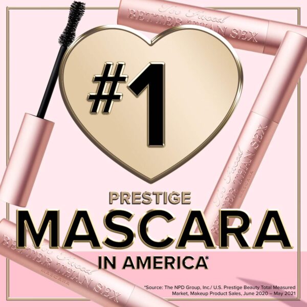 Too Faced Better Than Sex Mascara - Black (8ml) - Too Faced