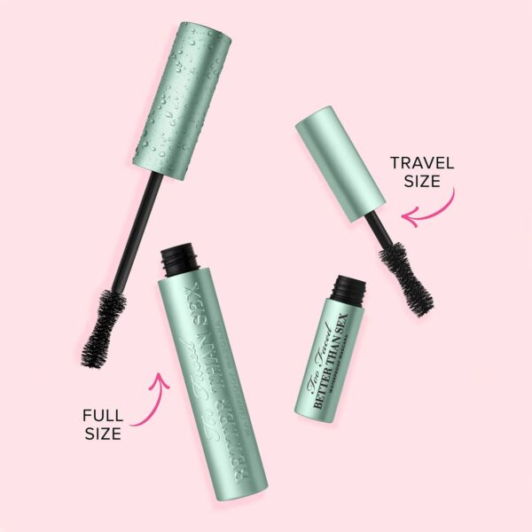 Too Faced Better Than Sex Waterproof Mascara - Black (8ml) - Too Faced