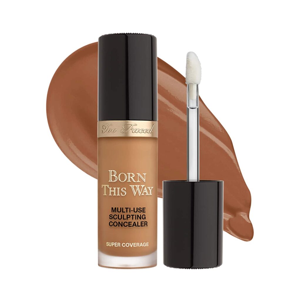 Too Faced Born This Way Super Coverage Multi Use Sculpting Concealer- Chestnut (13.5ml) - Too Faced