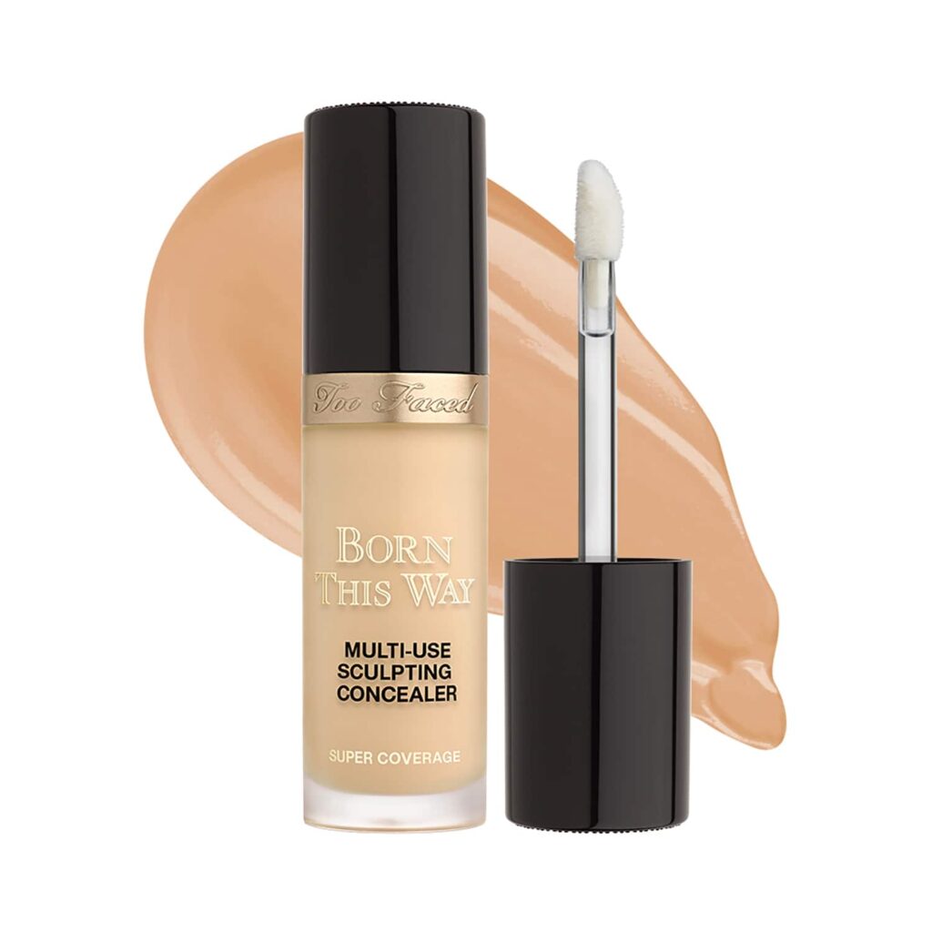 Too Faced Born This Way Super Coverage Multi Use Sculpting Concealer- Light Beige (13.5ml) - Too Faced