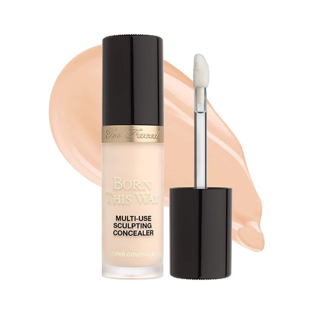 Too Faced Born This Way Super Coverage Multi Use Sculpting Concealer- Snow (13.5ml) - Too Faced