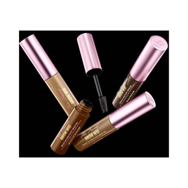Too Faced Brow Wig Eyebrow Gel - Soft Black (5.5ml) - Too Faced