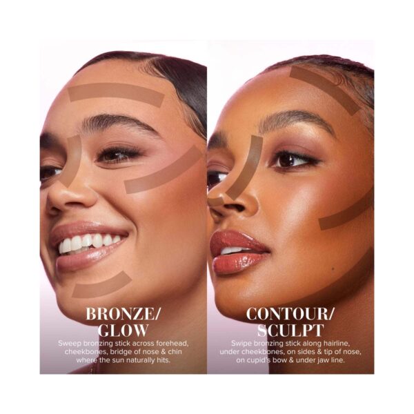 Too Faced Chocolate Soleil Multi-Use Creamy Bronzing & Sculpting Stick - Chocolate Mousse (8 g) - Too Faced