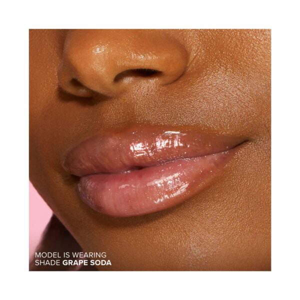 Too Faced Kissing Jelly Lip Oil Gloss - Grape Soda (4.5ml) - Too Faced
