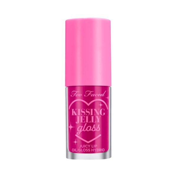 Too Faced Kissing Jelly Lip Oil Gloss - Raspberry (4.5ml) - Too Faced