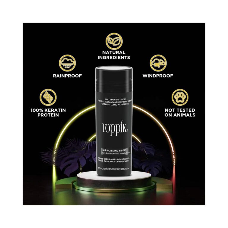 Toppik Hair Building Fibers - Dark Brown (12g) - Toppik