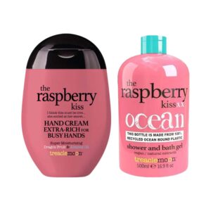 Treaclemoon The Raspberry Kiss Shower Gel (500 ml) + The Raspberry Kiss Hand Cream (75 ml) Combo - Treaclemoon