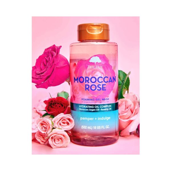 Tree Hut Foaming Gel Wash Moroccan Rose (532 ml) - Tree Hut