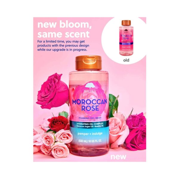 Tree Hut Foaming Gel Wash Moroccan Rose (532 ml) - Tree Hut