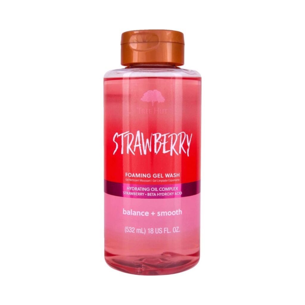Tree Hut Foaming Gel Wash Strawberry (532 ml) - Tree Hut