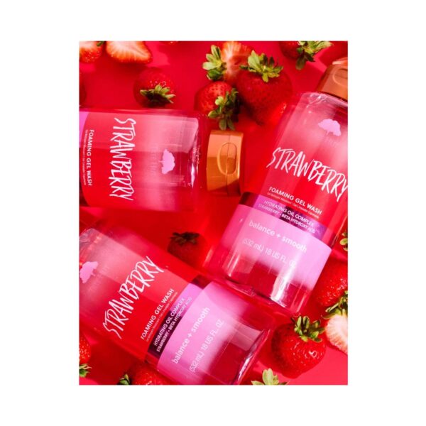 Tree Hut Foaming Gel Wash Strawberry (532 ml) - Tree Hut