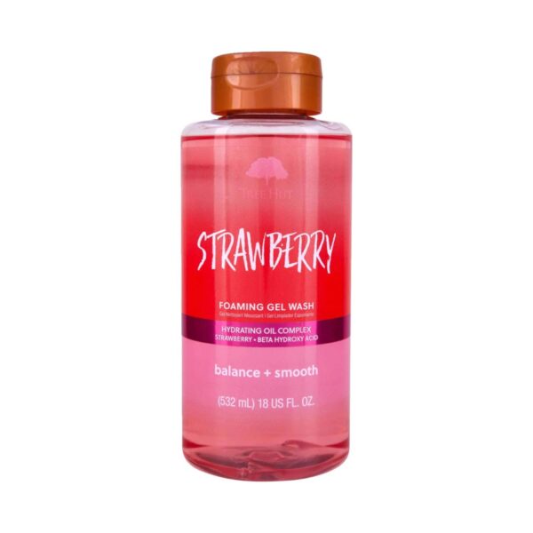 Tree Hut Foaming Gel Wash Strawberry (532 ml) - Tree Hut