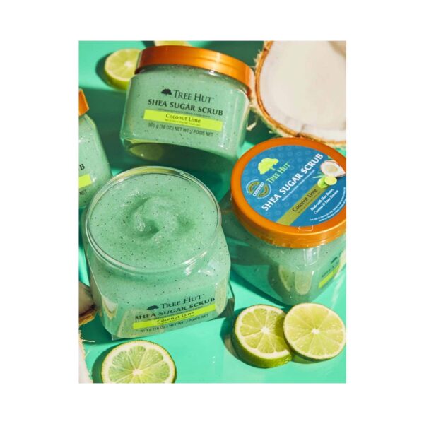Tree Hut Shea Sugar Scrub Coconut Lime (510 g) - Tree Hut
