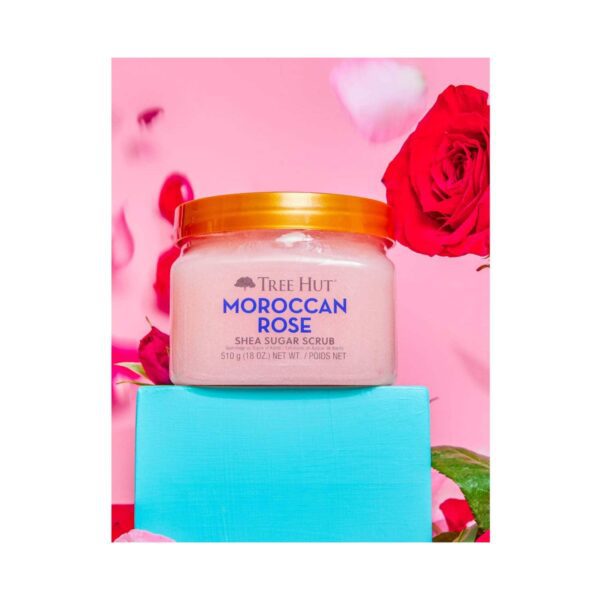 Tree Hut Shea Sugar Scrub Moroccan Rose (510 g) - Tree Hut