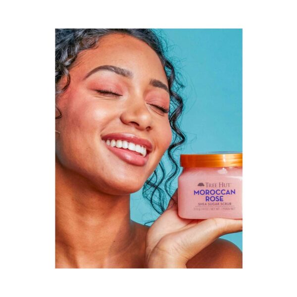 Tree Hut Shea Sugar Scrub Moroccan Rose (510 g) - Tree Hut