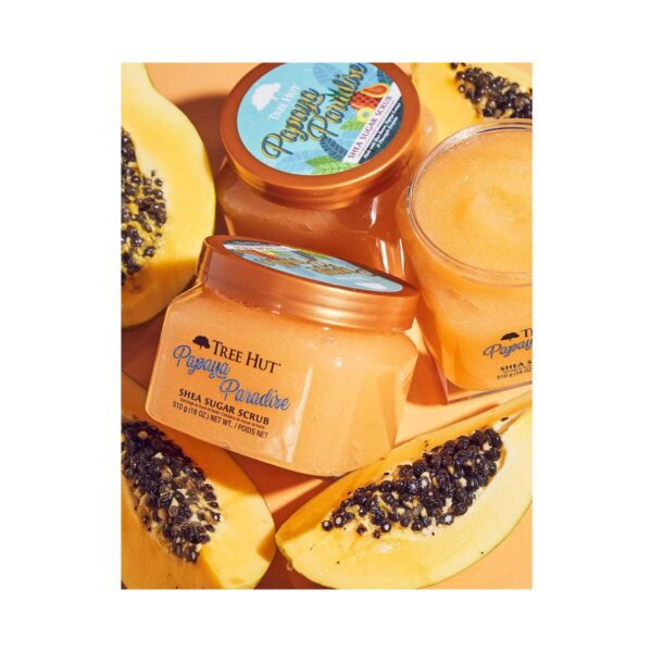 Tree Hut Shea Sugar Scrub Papaya Paradise (510 g) - Tree Hut